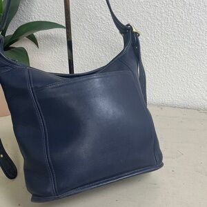 Vintage dark blue purse
